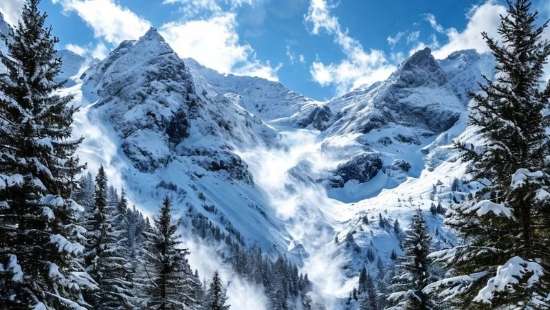 Синоптики предупредили о риске схода лавин в 8 районах Сахалинской области