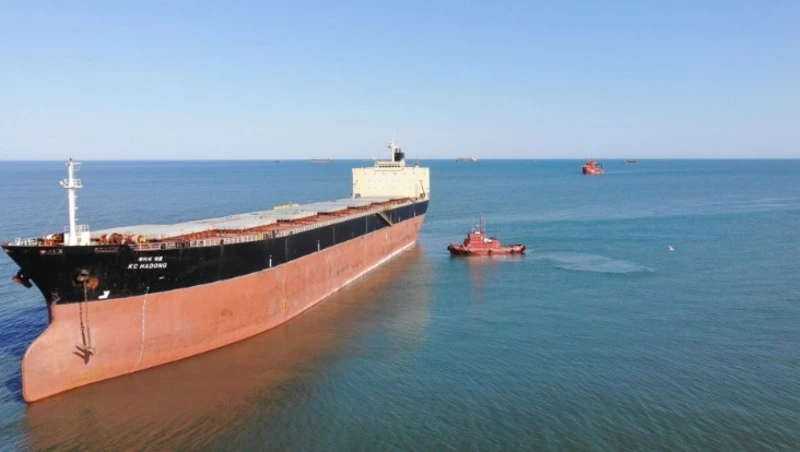  Южная Корея поблагодарила сахалинских спасателей за помощь аварийному сухогрузу