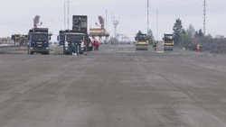 Новую взлетную полосу аэродрома Южно-Сахалинска сдадут в эксплуатацию раньше срока