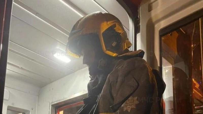 Пожар на овощехранилище потушили на Сахалине