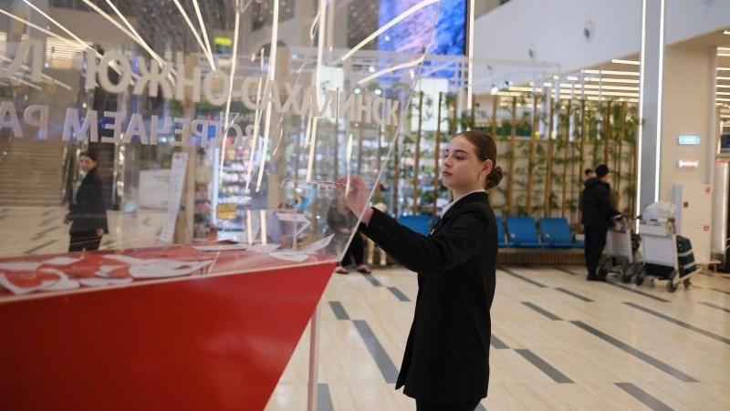 Аэровокзал «Южно-Сахалинск» отметил День гражданской авиации экологической акцией