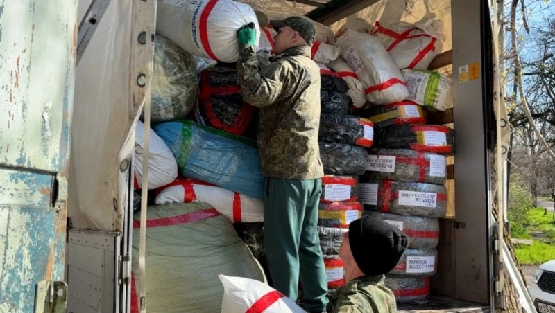 Сахалинцы, находящиеся в зоне спецоперации, получили еще одну партию гуманитарного груза от земляков - Центр внимания 29.04.26