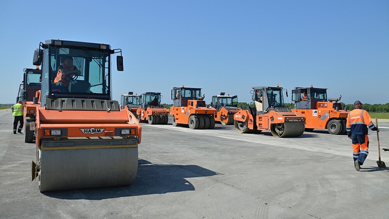 «Взлётку» аэропорта Южно-Сахалинска реконструируют к ноябрю 2016-го