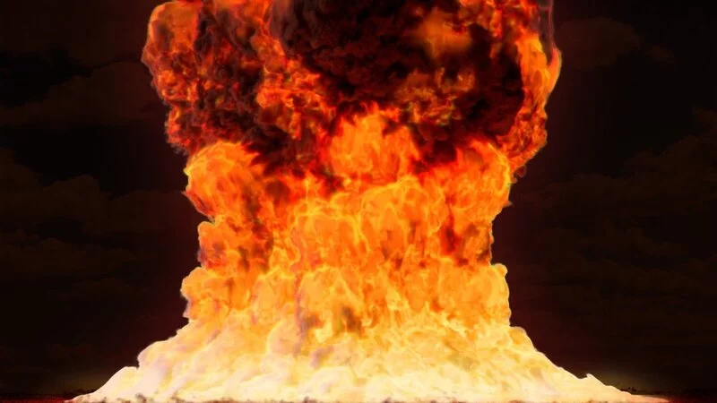 На Сахалине взорвали старую авиабомбу