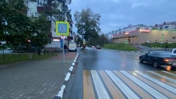 Житель Корсакова сбил женщину на пешеходном переходе 