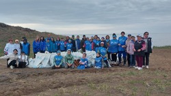 Берег моря в Углегорском районе на акции «Вода России» очистили около 100 волонтеров