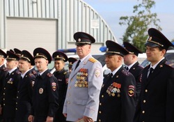 Начальник сахалинского УМВД поздравил сотрудников с Днем полиции