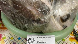 Камбалу по 56 рублей за килограмм привезли в магазин в селе Красногорск