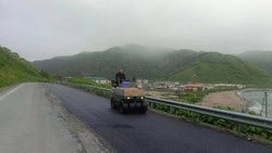 Минтранс: на автодороге Холмск — Невельск отремонтировали проблемные участки