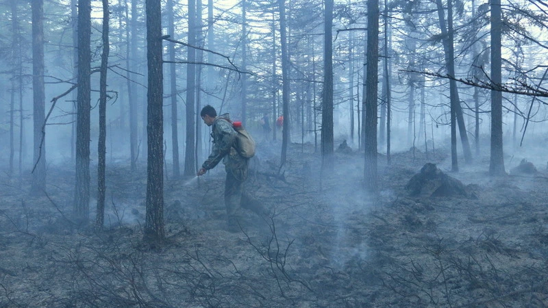 Сахалинцев предупредили о крупных пожарах