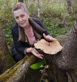 Сахалинка нашла огромный молодильный гриб весом 638 граммов