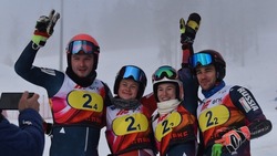 Сахалинские горнолыжники победили в командных соревнованиях на этапе Кубка России
