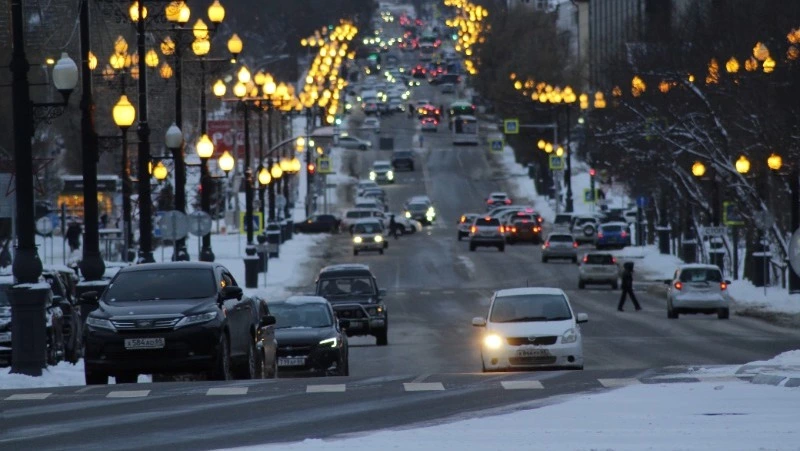 Небольшой снег и умеренный мороз накроют Южно-Сахалинск 30 декабря