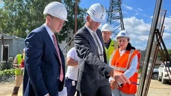 Наружные работы на легкоатлетическом манеже в Южно-Сахалинске завершат до зимы