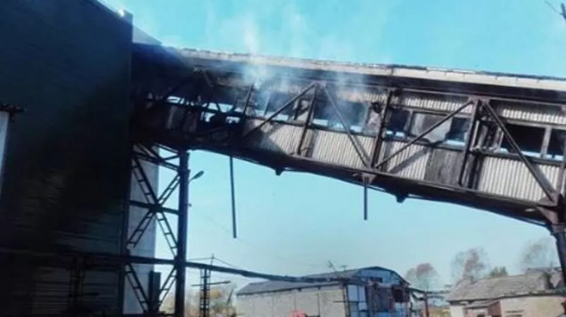 В Поронайске в преддверии отопительного сезона загорелась центральная котельная