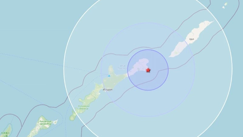 «Толчок почувствовали»: у Итурупа произошло второе за сутки землетрясение