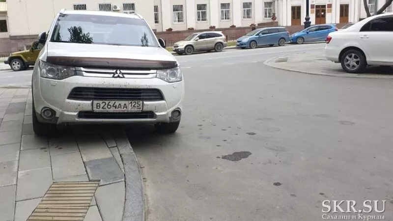 Сахалинцы в областной столице ловят автохамов на горячем