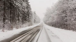 Часть трассы Южно-Сахалинск — Оха закрыли для всех видов транспорта из-за метели