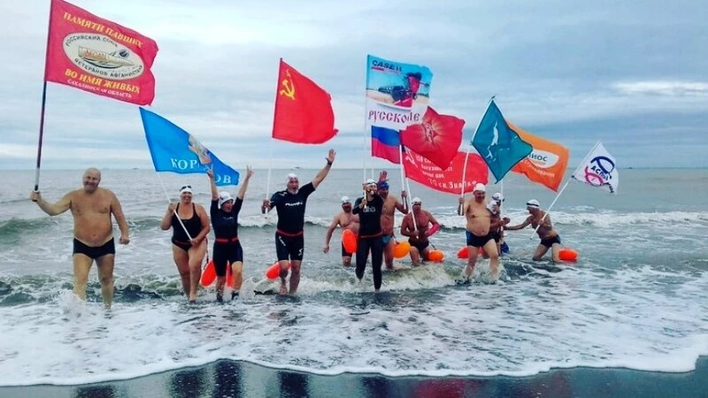 Первый в Сахалинской области заплыв через пролив Лаперуза столкнулся с нехваткой денег