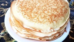 Блины на Масленицу: первый рецепт