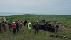 Курсанты и инструкторы Центра «Воин» прибыли на остров Шумшу