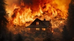 Мужчина погиб при пожаре в Александровск-Сахалинском районе