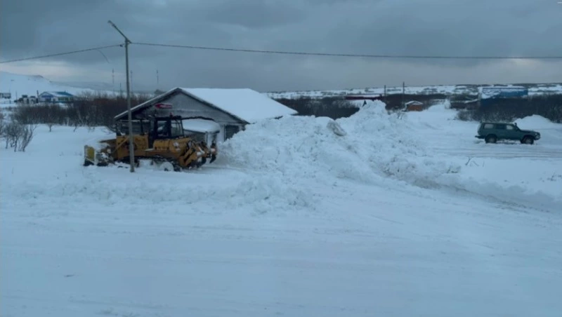 В Северо-Курильске возобновили подачу электричества после снегопада