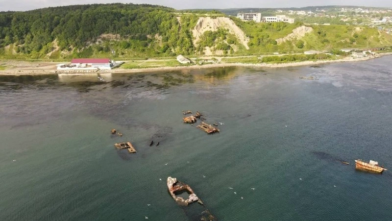 Ликвидация «кораблей-призраков» на Сахалине