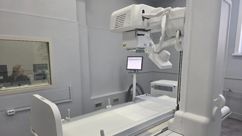 В Сахалинской областной клинической больнице готовят к запуску новый рентген-аппарат