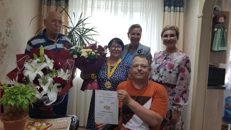 Супруги из Корсаковского района отпраздновали 50 лет совместной жизни