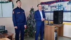 Спасателей Тымовского района поздравили в преддверии профессионального праздника