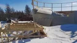 На Сахалине начали разбирать скандальный шламонакопитель