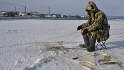 Безопасный для рыбаков участок льда назвали на Сахалине