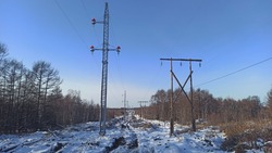 Энергетики Сахалина завершили монтаж опор ЛЭП «Шахтерская — Ударновская»