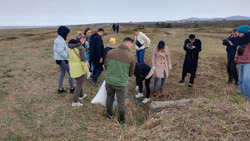 Танки, блиндажи и береговую линию Охотского моря очистили от мусора волонтеры 