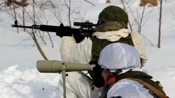 Снайперская школа ВВО на Сахалине: тренировки в условиях, приближенных к боевым