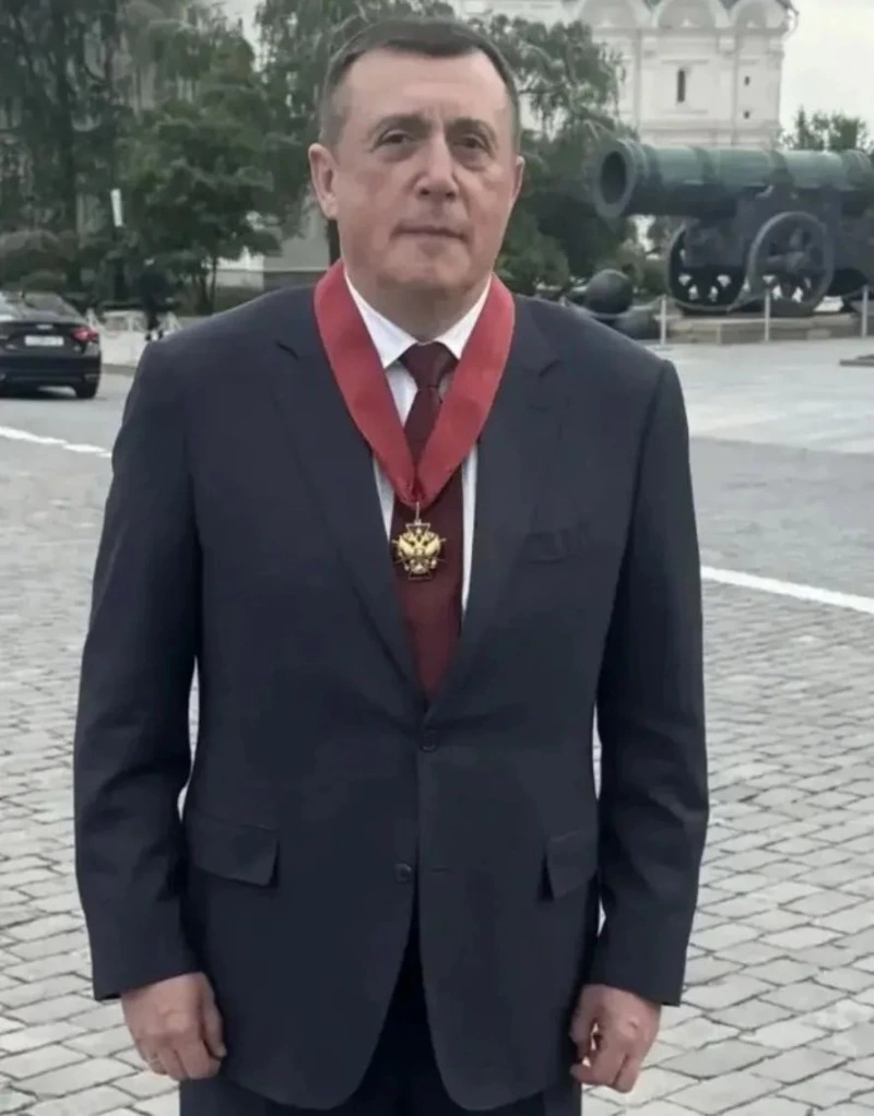 Губернатор Сахалинской области получил орден «За заслуги перед Отечеством» II степени