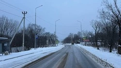 Уличные фонари установили вдоль автодороги Дальнее — Елочки в районе СНТ «Пищевик»