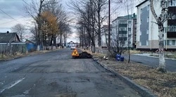 Завод по изготовлению бетона вышел из строя в Поронайске