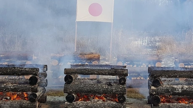 Японцы кремировали в колодцах из лиственницы солдат, погибших на Сахалине и Курилах