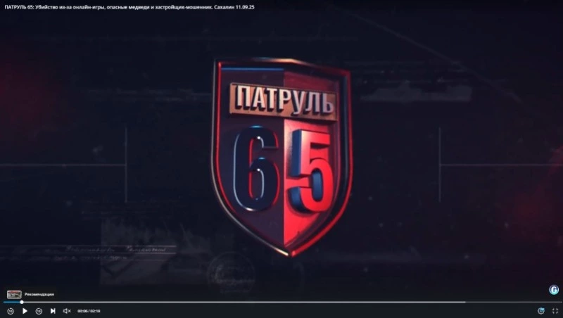 ПАТРУЛЬ 65: Убийство из-за онлайн-игры, опасные медведи и застройщик-мошенник. Сахалин 11.09.25