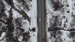 Содержание улицы Лермонтова в Южно-Сахалинске проверили с помощью беспилотника