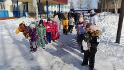 Посвящение в казаки прошли первоклассники Анивы