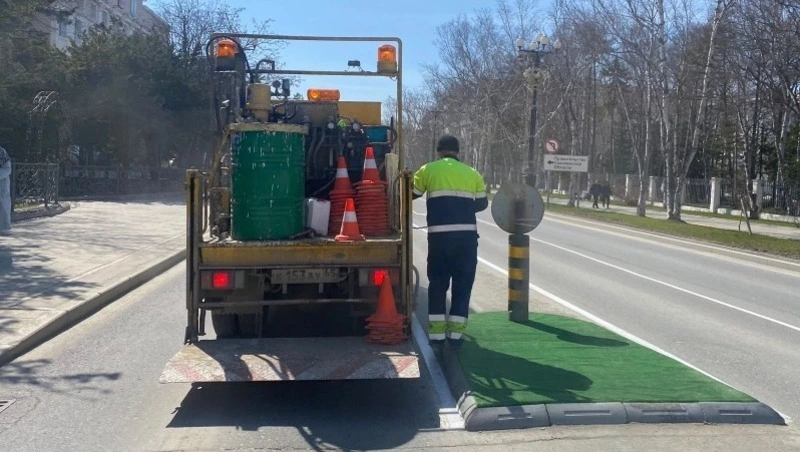 Мэрия озвучила актуальную дорожную обстановку в Южно-Сахалинске на 4 июля