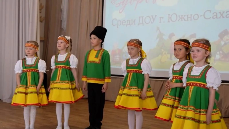 Фестиваль казачьей культуры среди дошкольников «Здорово живете!» Сахалин - наш дом 26.06.24