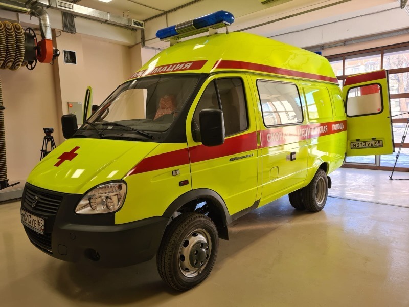 Новый реанимобиль появился на Сахалине | SAKH.ONLINE