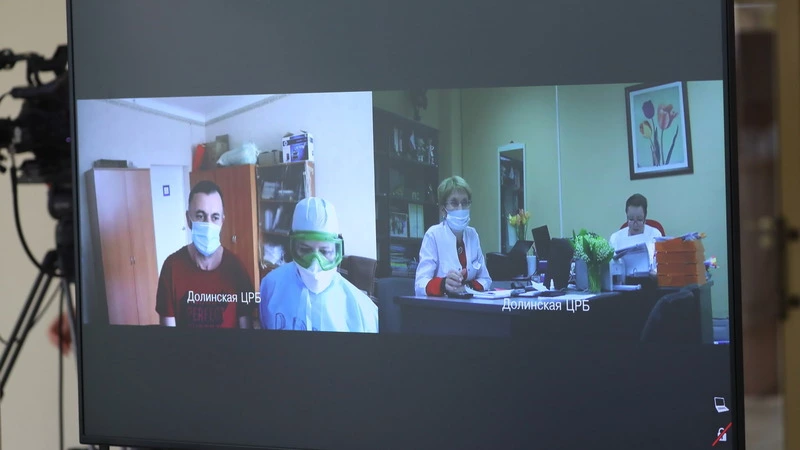 На каждого врача Долинской ЦРБ сегодня приходится около 40 пациентов