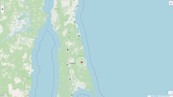 Землетрясение магнитудой 2,5 произошло на Сахалине утром 13 декабря