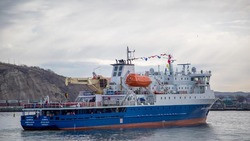 На Южных Курилах силовики инсценировали захват теплохода «Адмирал Невельской» 