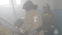 Пожар в расселенном доме потушили в Луговом 5 июня